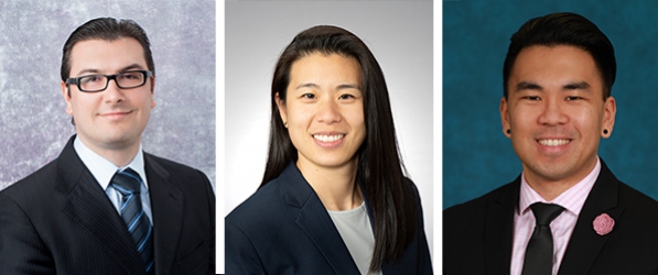L to R: Drs. Eid, Go, and Xie Drs. Eid, Go, and Xie